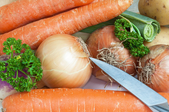 L&eacute;gumes &agrave; potage