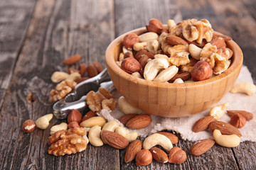 assortment of nuts