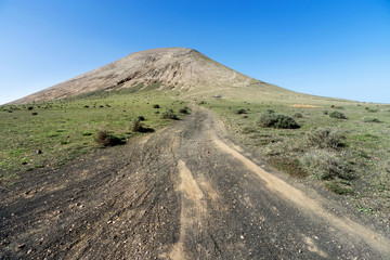 Lanzarote - Aufstieg zur Montana Blanca