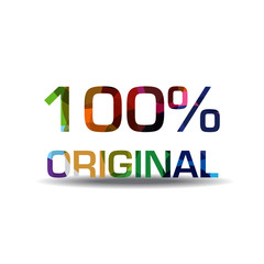 100 Percent Original Colorful Vector Icon Design