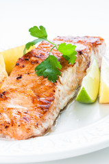 Salmon with Potatoes