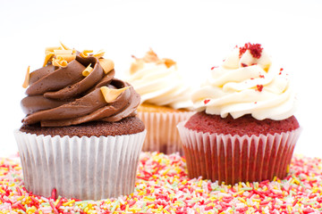 Birthday cupcakes