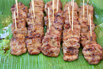 grilled pork