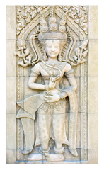 Cambodian statue,  Royal Flora Expo Chiangmai, Thailand