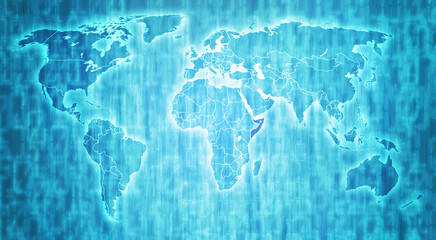 somalia territory on world map