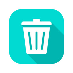 Flat Long Shadow Icon