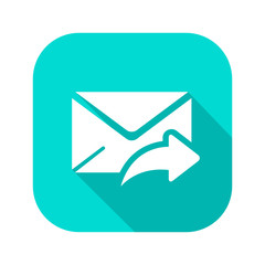 Flat Long Shadow Icon