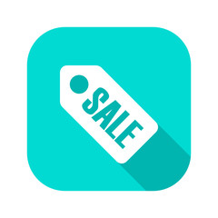 Flat Long Shadow Icon