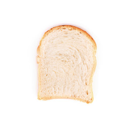 White bread slice.