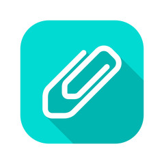 Flat Long Shadow Icon