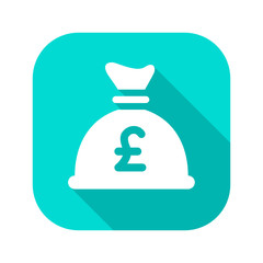 Flat Long Shadow Icon