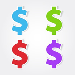 Dollar Sign Vector Icon Design