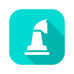 Flat Long Shadow Icon