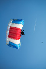 parachutist