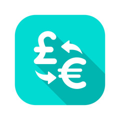 Flat Long Shadow Icon