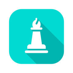 Flat Long Shadow Icon