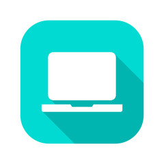 Flat Long Shadow Icon