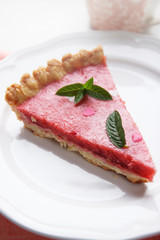 piece of cake with mint