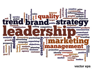 Obraz premium Vector onceptual business word cloud