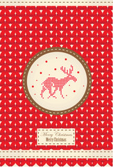 Northern Christmas deer 8