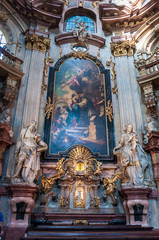 Fototapeta na wymiar St. Nicholas Church - interior