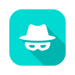 	Flat Long Shadow Icon