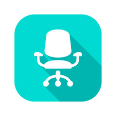 Flat Long Shadow Icon