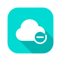 Flat Long Shadow Icon