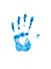 human hand imprint