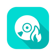 Obraz premium Flat Long Shadow Icon