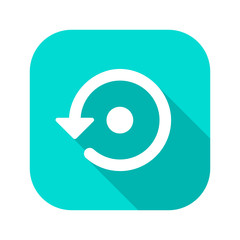 Flat Long Shadow Icon