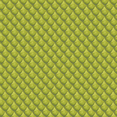 watercolor seamless pattern reptile or fish scales © vavavka