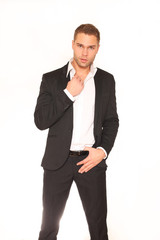 Junger Mann mit Sakko