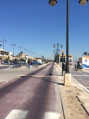 Valencia beach promenade