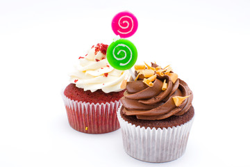 Birthday cupcakes