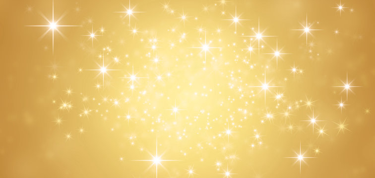 festive sparkling gold background