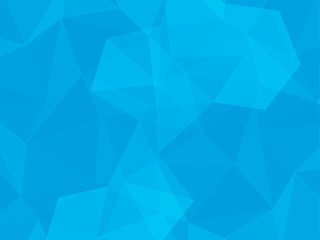 blue polygonal abstract background