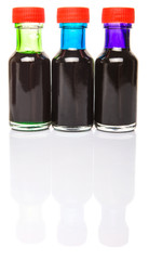 Different color variety of liquid food color additives