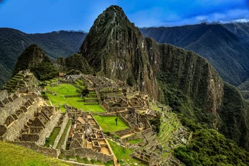 Schilderijen op glas Op de top van Machu Picchu © MissKlik