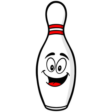 Bowling Pin Mascot