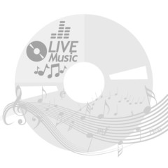 Obraz premium stamp live music