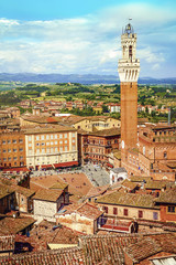 Siena, Tuscany, Italy - obrazy, fototapety, plakaty