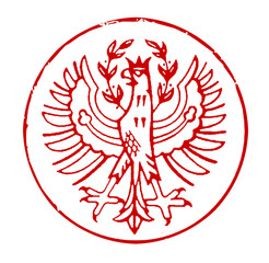 Poststempel Wappen Südtirol