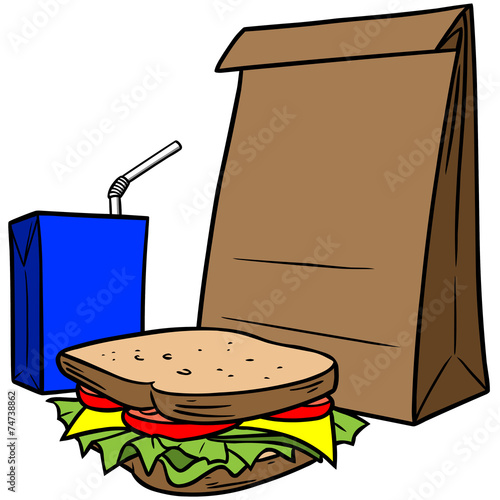 "Brown Bag Lunch" Stock image and royalty-free vector files on Fotolia