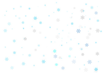 Winter Background with Snowflakes