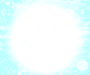 Blue galaxy background