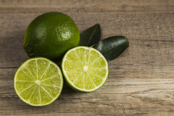 Lime halves
