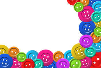 vector color button background