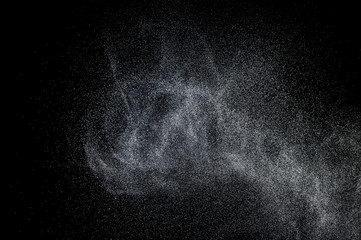 abstract splashes of water