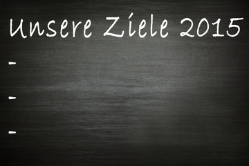 ziele 2015